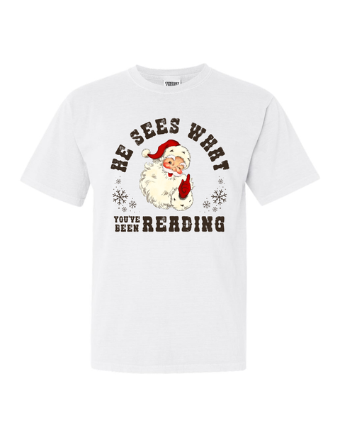 He Sees What You've Been Reading