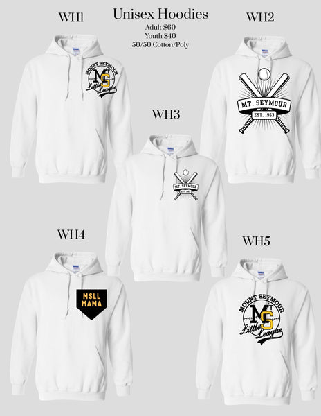 MSLL Hoodies - Adult Sizes