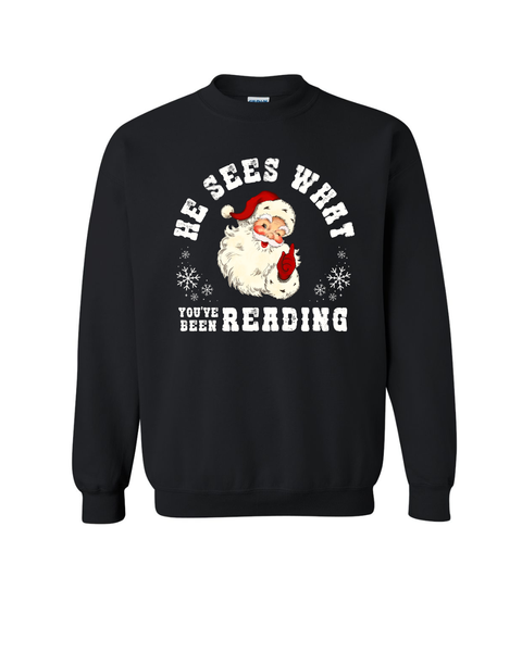 He Sees What You've Been Reading