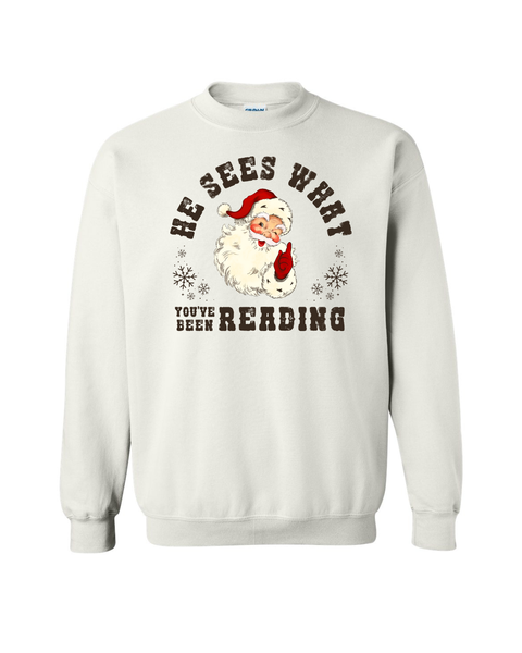 He Sees What You've Been Reading