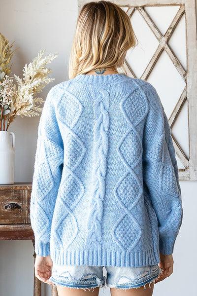 Cozy Cable Knit Cardi