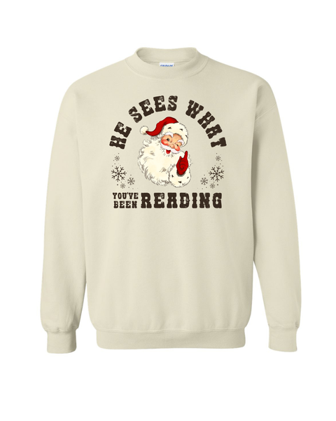 He Sees What You've Been Reading