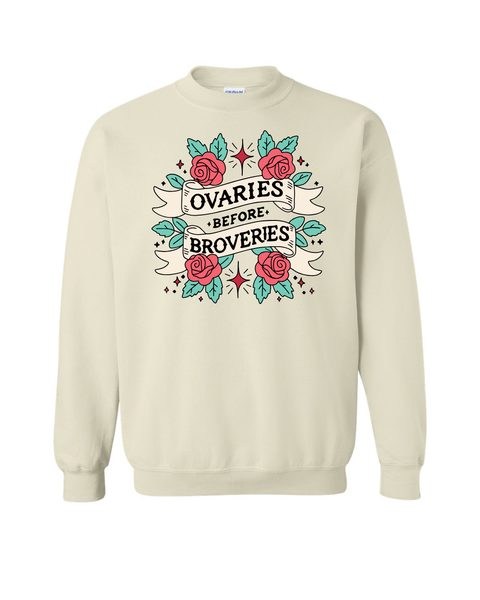 Ovaries BEFORE Broveries