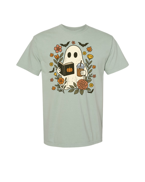 Floral Reading Ghostie