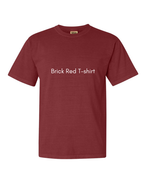 Ready to Ship It's a Beaut Clark Brick Red Tee