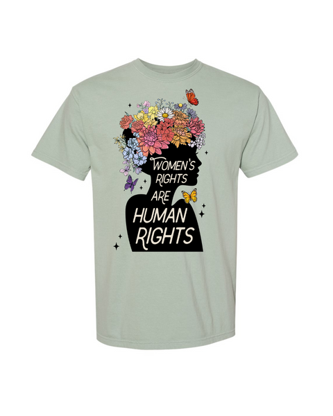 Women's Rights -Floral Silhouette