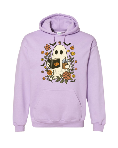 Floral Reading Ghostie