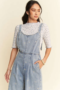 Daisy Denim Overalls