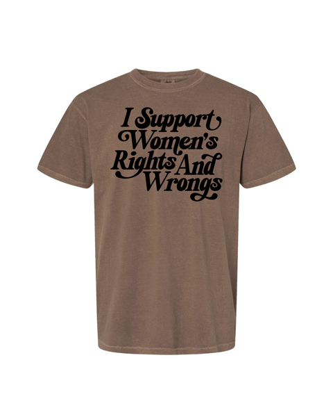 Support Women's Rights (& Wrongs)