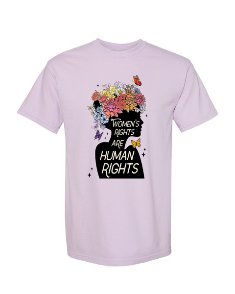 Women's Rights -Floral Silhouette