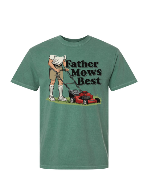Father Mows Best