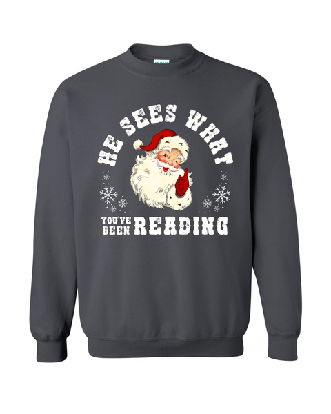 He Sees What You've Been Reading