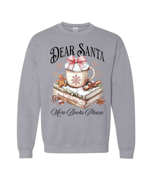 Dear Santa, More Books Please