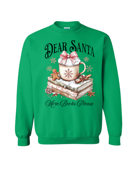 Dear Santa, More Books Please