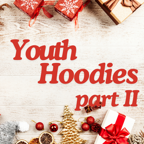 Youth Hoodies - Holiday Prints Part II