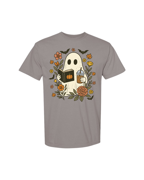 Floral Reading Ghostie