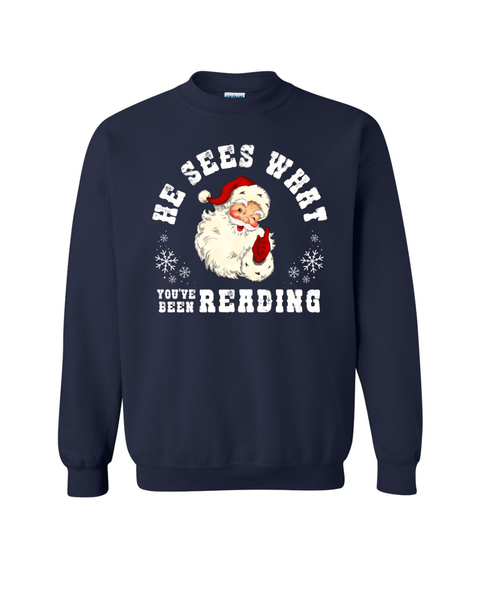 He Sees What You've Been Reading