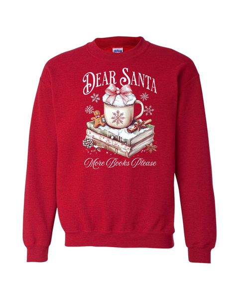 Dear Santa, More Books Please