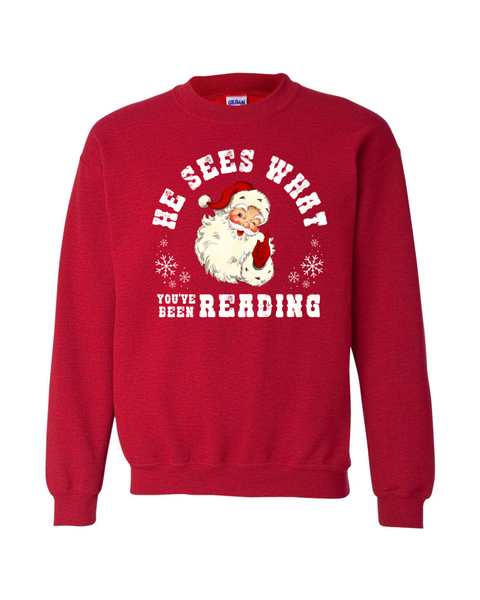 He Sees What You've Been Reading