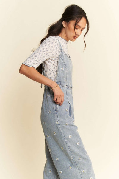 Daisy Denim Overalls