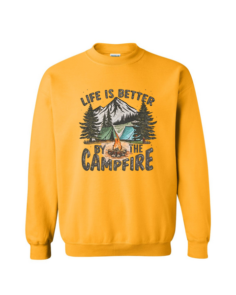 Life is Better by the Campfire