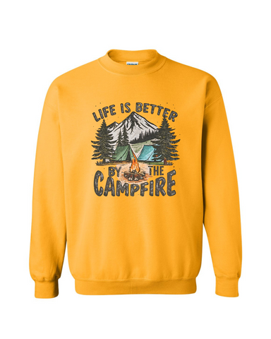 Life is Better by the Campfire