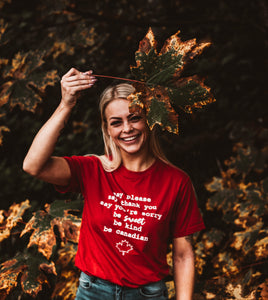 Be Sweet Be Kind Be Canadian