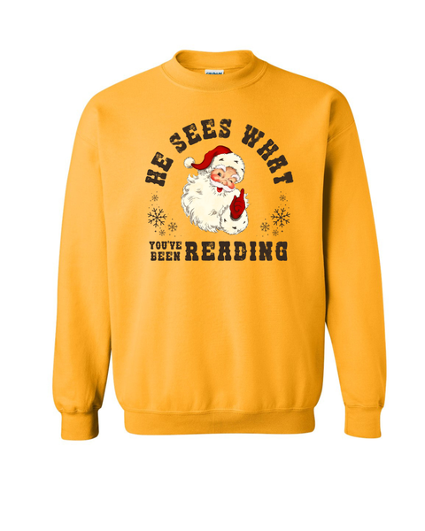 He Sees What You've Been Reading