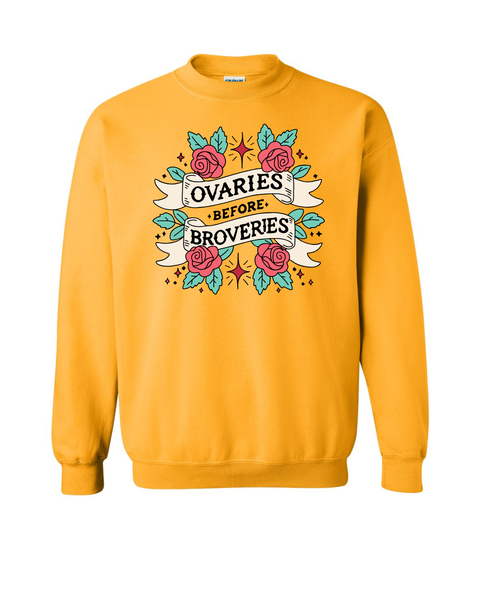 Ovaries BEFORE Broveries