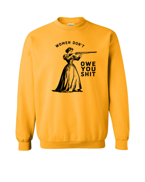 Women Don't Owe You Shit