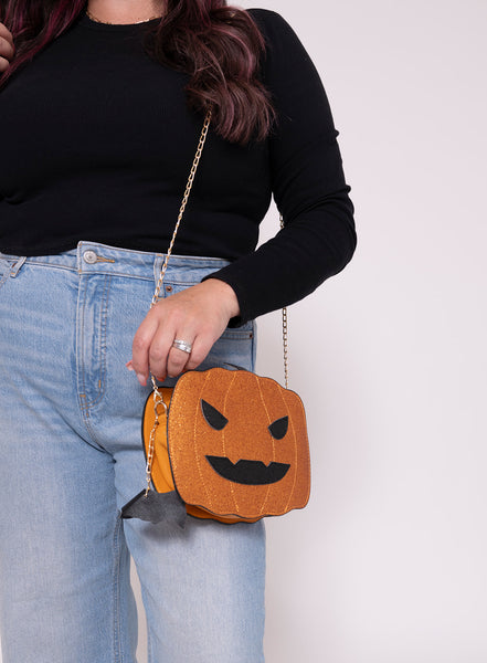 Pumpkin Cross Body Bag