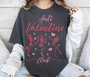 Ready to Ship Anti Valentines Tshirt~ Adult Unisex