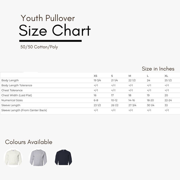 MSLL Pullovers - Youth Sizes