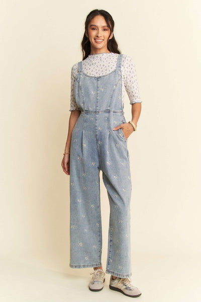 Daisy Denim Overalls
