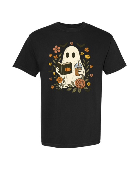 Floral Reading Ghostie