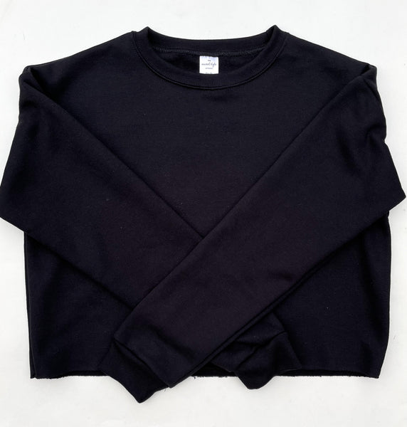 The Everyday Basics Cropped Pullover