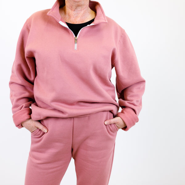 The Everyday Basics ~ Unisex 1/4 Zip Up Pullovers